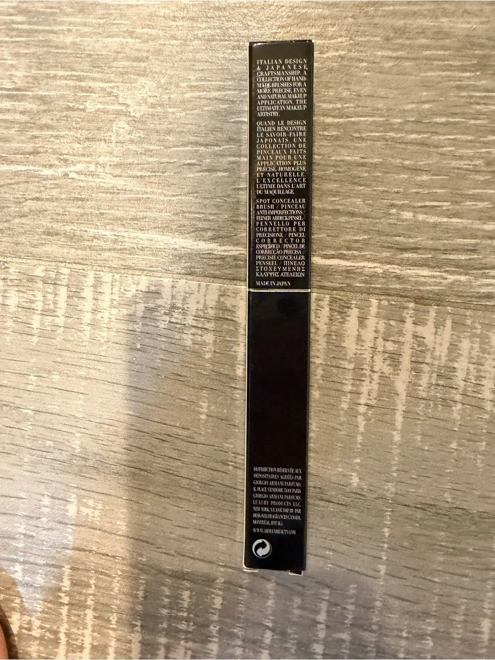 NEW! Giorgio Armani Black Maestro Spot Concealer Brush